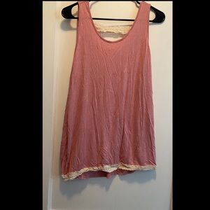 Light Pink Tank Shirt